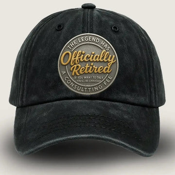 Retirement Hat, the Legend Has Retired Hat, Officially Retired Hat Duconspace