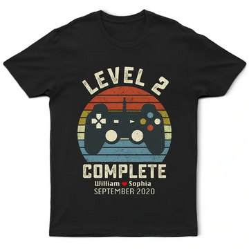 Retro Video Game Shirt - Personalized Anniversary Gift for Husband Wife Duconspace