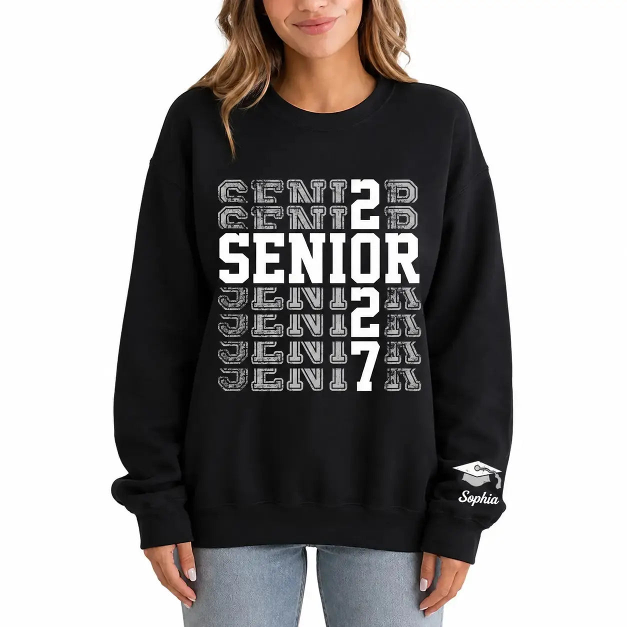 Senior 2027 Personalized Graduation Shirt