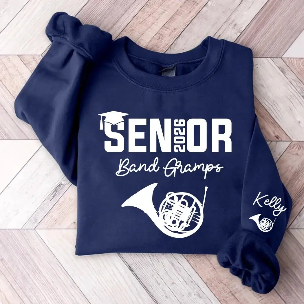 Senior Band Dad 2026 - Custom Musical Instrument For Band Dad Duconspace