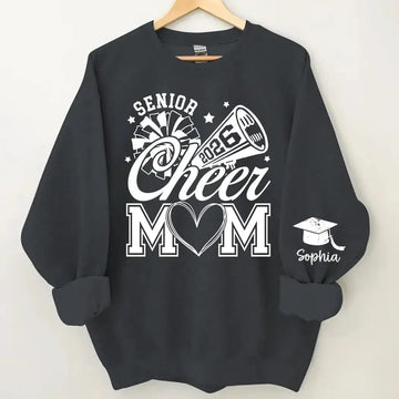Senior Cheer Mom 2026 - Personalized Class of 2026 T-shirt - Duconspace