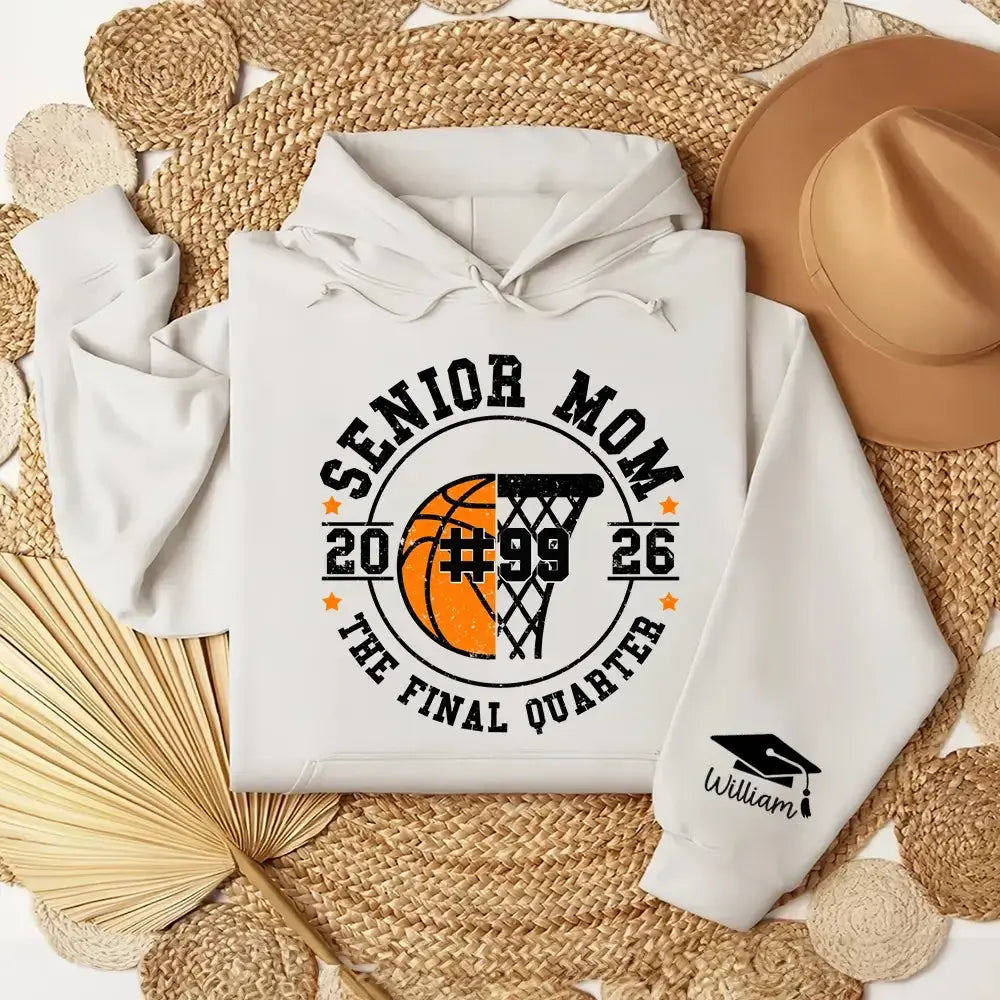 Senior Mom 2026 - Personalized Sport Shirt, Gift for Mom Duconspace