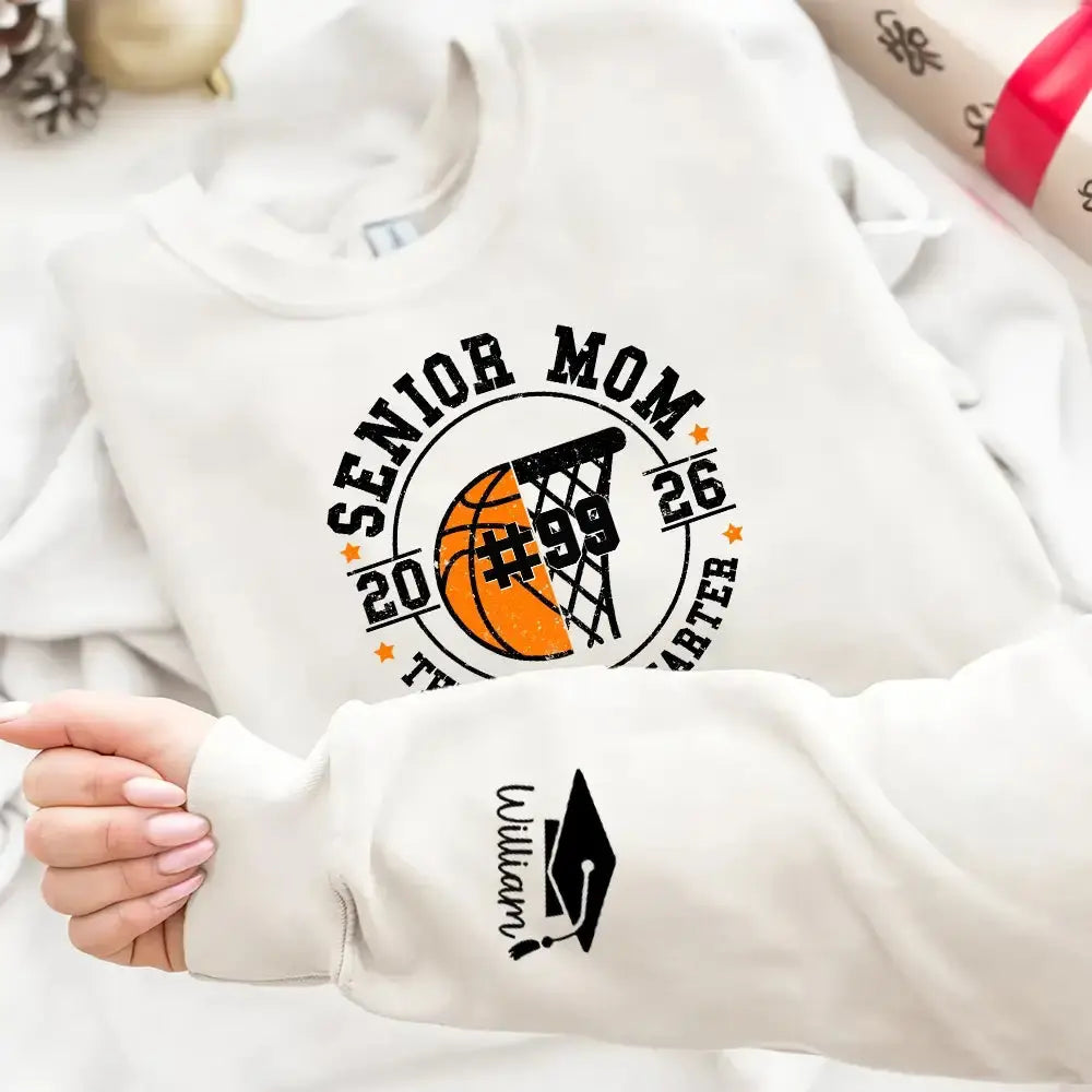 Senior Mom 2026 - Personalized Sport Shirt, Gift for Mom Duconspace