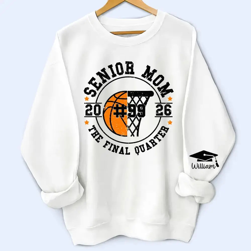 Senior Mom 2026 - Personalized Sport Shirt, Gift for Mom Duconspace