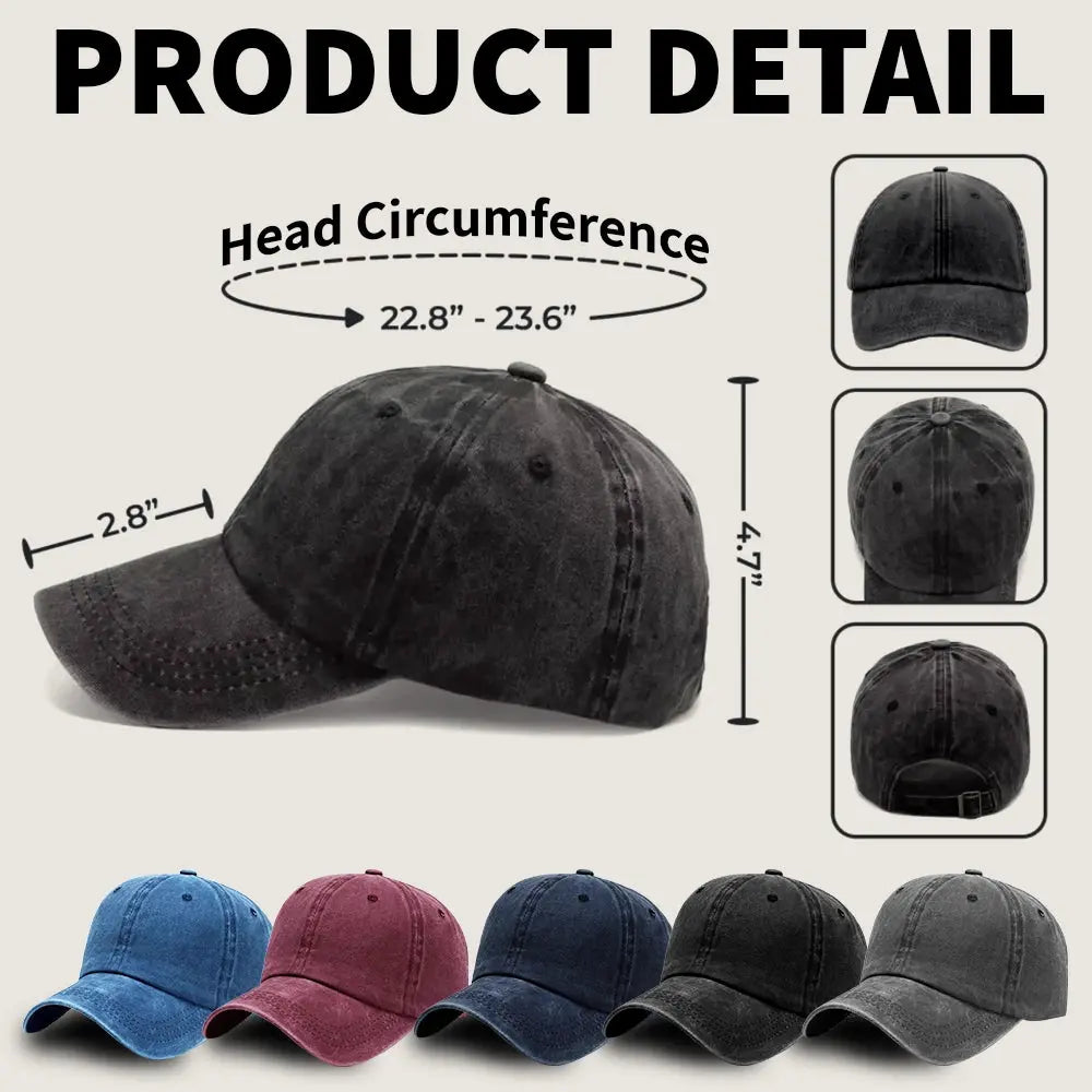 Service Human - Do Not Pet Custom Dog Hat – Personalized Washed Denim Cap for Dog Lovers, Funny Pet Owner Gift Printbelle