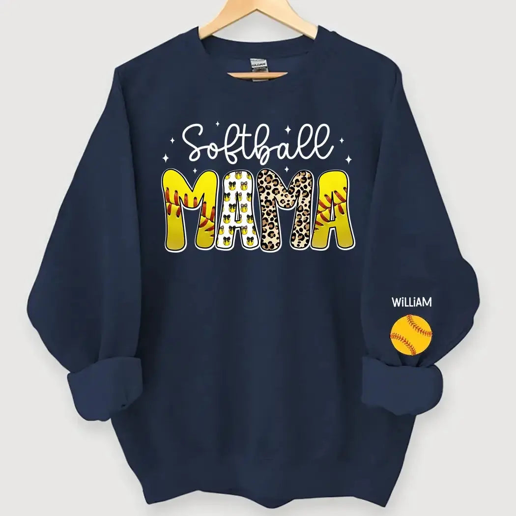 Sport Mom Sweatshirt - Personalized Gift for Game Day Duconspace