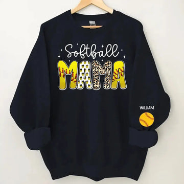 Sport Mom Sweatshirt - Personalized Gift for Game Day Duconspace