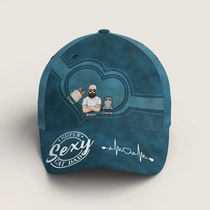 Super Sexy Cat Parent Style - Personalized Classic Cap for Cat Moms and Dads, Perfect Gift for Cat Lovers