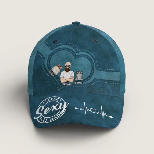 Super Sexy Cat Parent Style - Personalized Classic Cap for Cat Moms and Dads, Perfect Gift for Cat Lovers