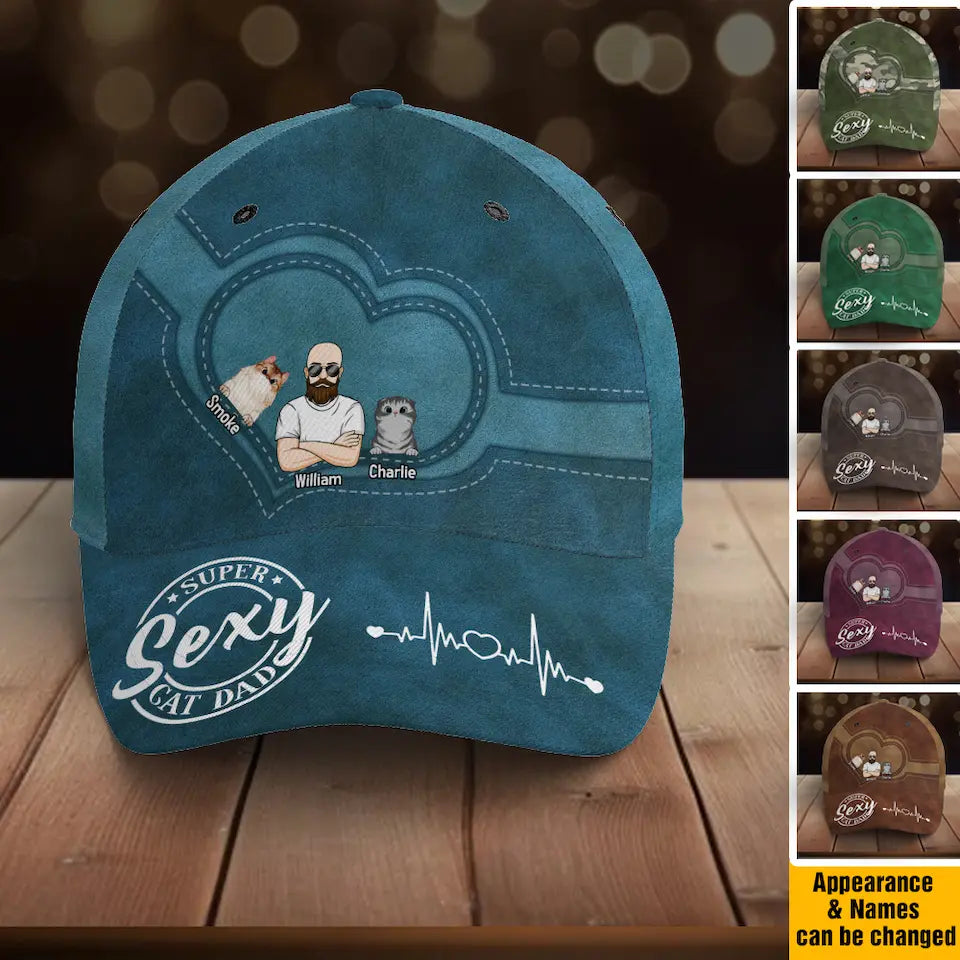 Super Sexy Cat Parent Style - Personalized Classic Cap for Cat Moms and Dads, Perfect Gift for Cat Lovers