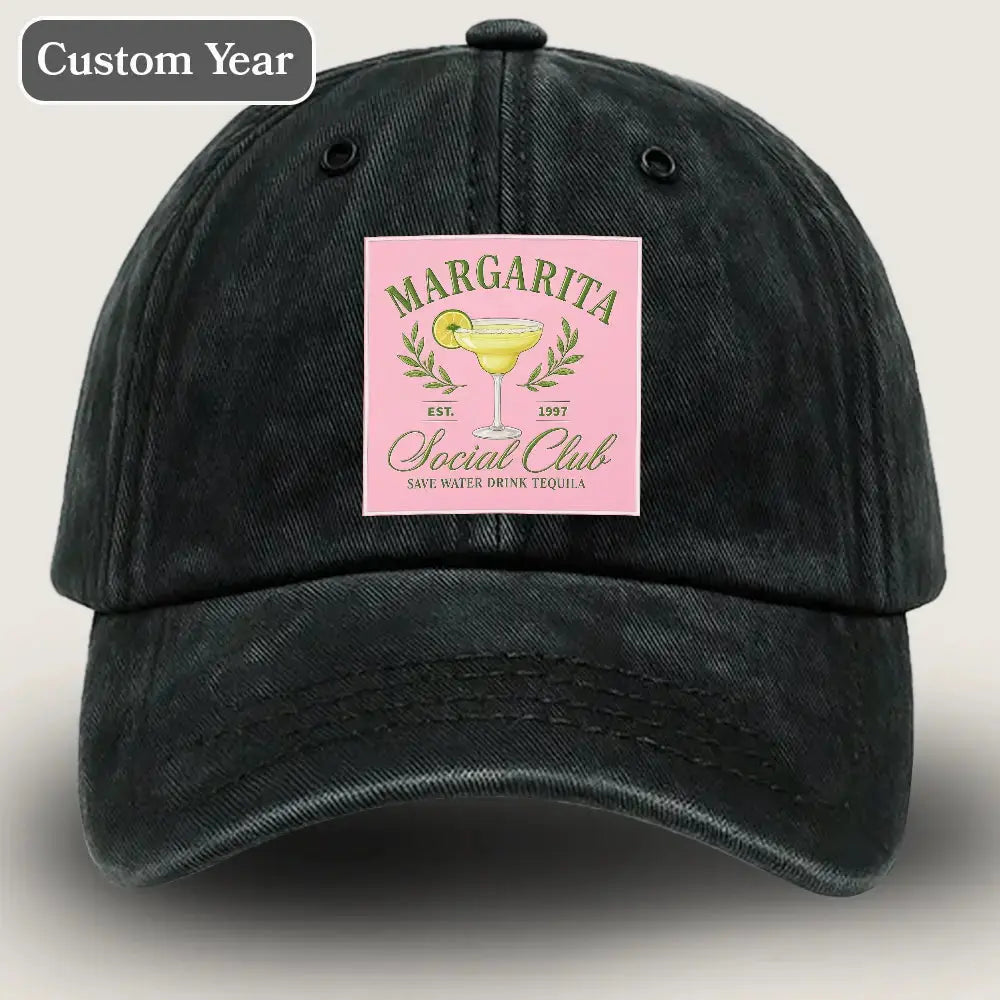 Tequila Sunrise Drink Hat, Custom Margarita Drinking Hat Duconspace