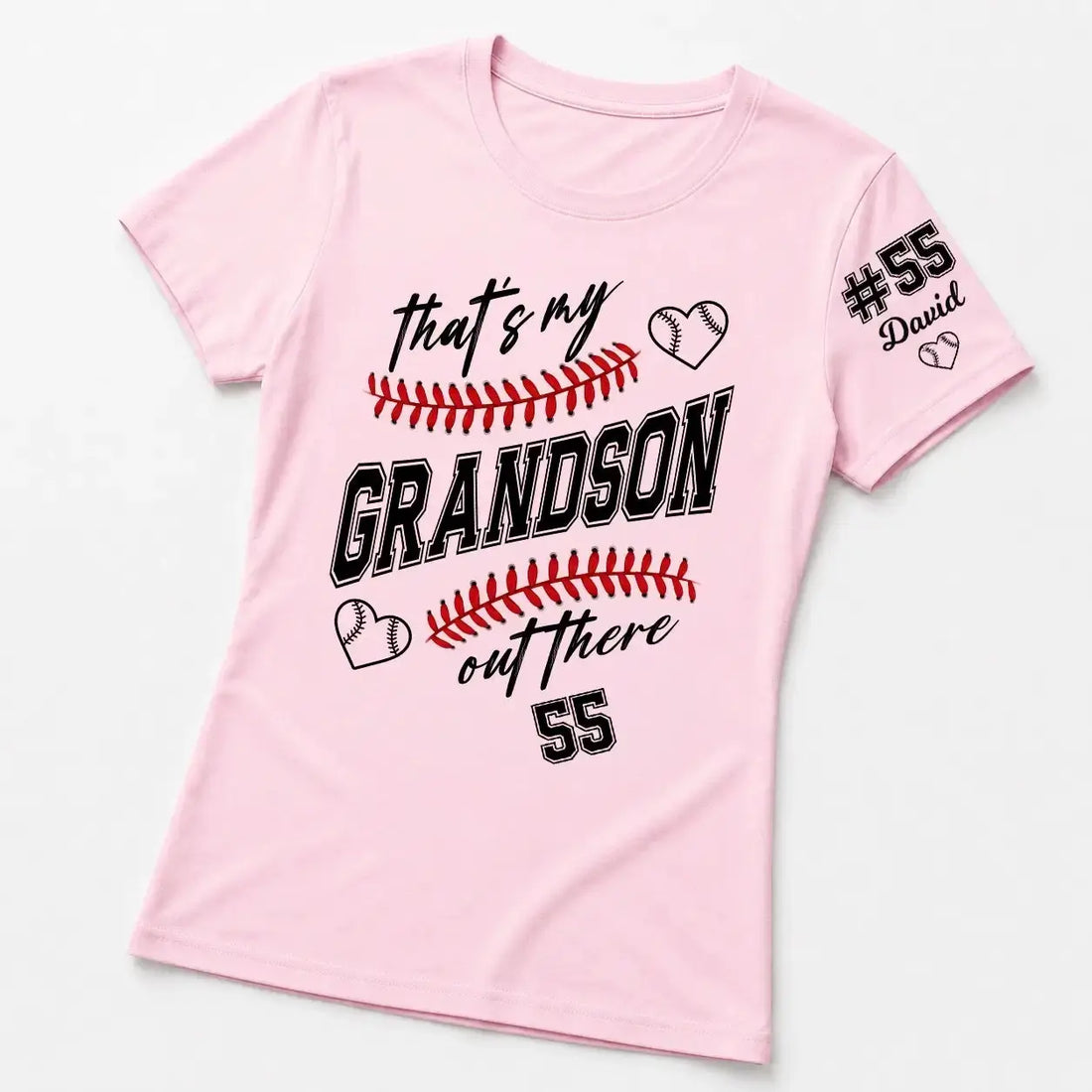 That's My Boy Baseball Shirt - Personalized Gift for Family Member Duconspace