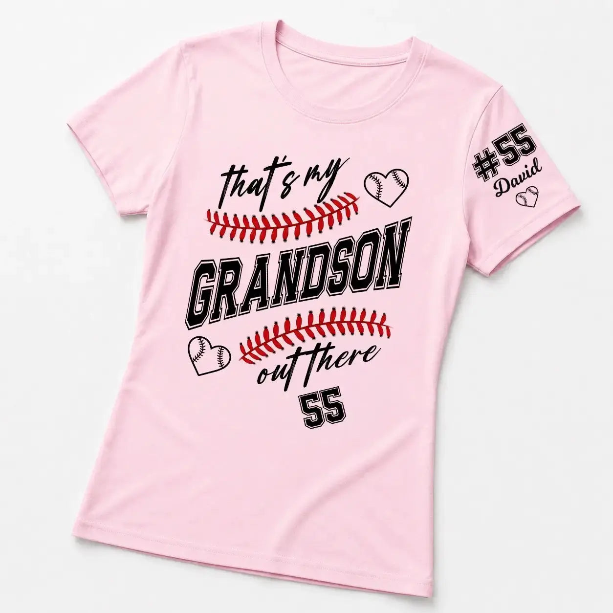 That's My Boy Baseball Shirt - Personalized Gift for Family Member Duconspace