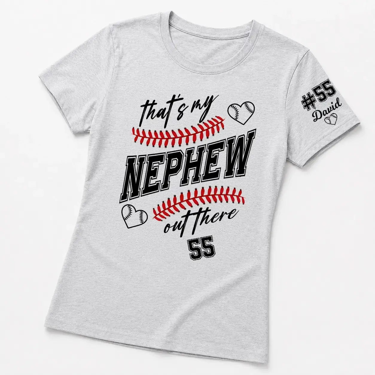 That's My Boy Baseball Shirt - Personalized Gift for Family Member Duconspace