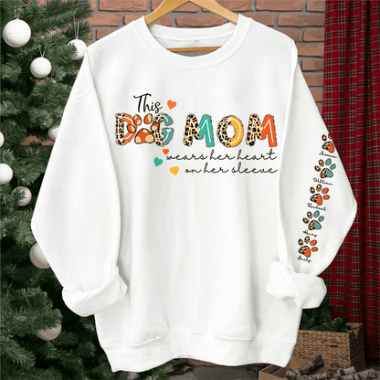 Custom Dog Names Sweatshirt & Hoodie - Perfect Gift for Dog Moms