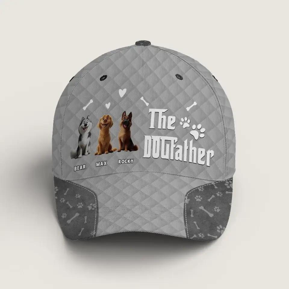 The Dogfather - Loyalty Worn with Pride - Personalized Classic Cap for Dog Lovers Ducon Space
