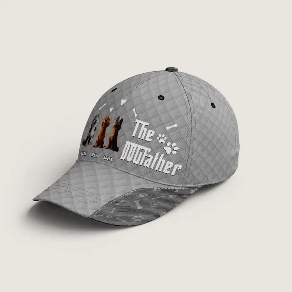 The Dogfather - Loyalty Worn with Pride - Personalized Classic Cap for Dog Lovers Ducon Space