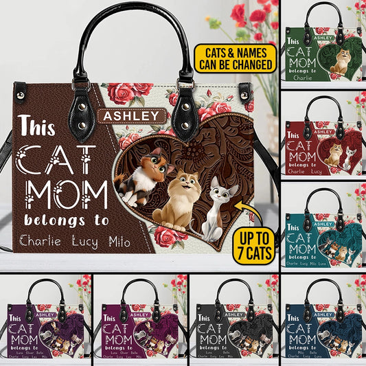 This Cat Mom Belongs To – Personalized Gift for Cat Lovers