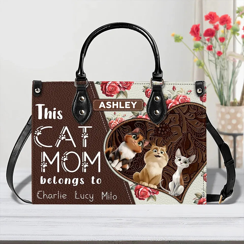 This Cat Mom Belongs To – Personalized Gift for Cat Lovers Ducon Space