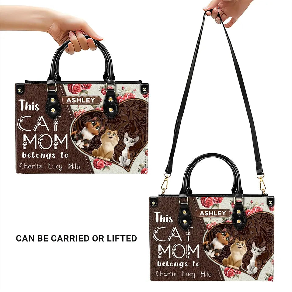 This Cat Mom Belongs To – Personalized Gift for Cat Lovers Ducon Space