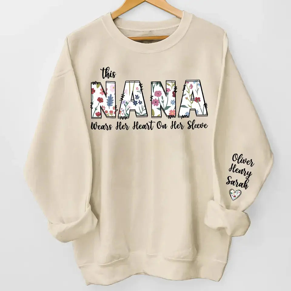Mother’s Day custom sweatshirt for Grandma