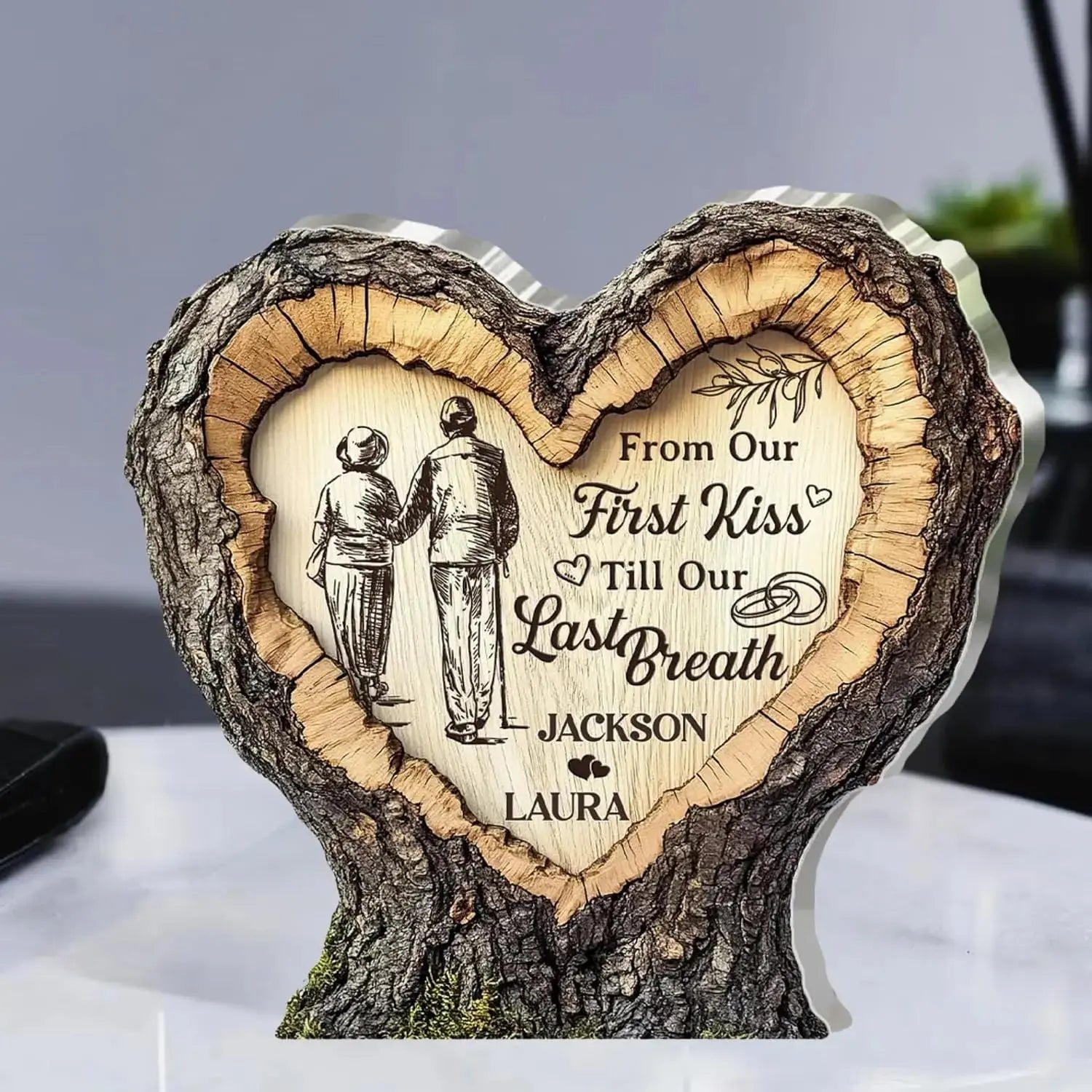 Together Until We Are Stars Personalized Acrylic Plaque