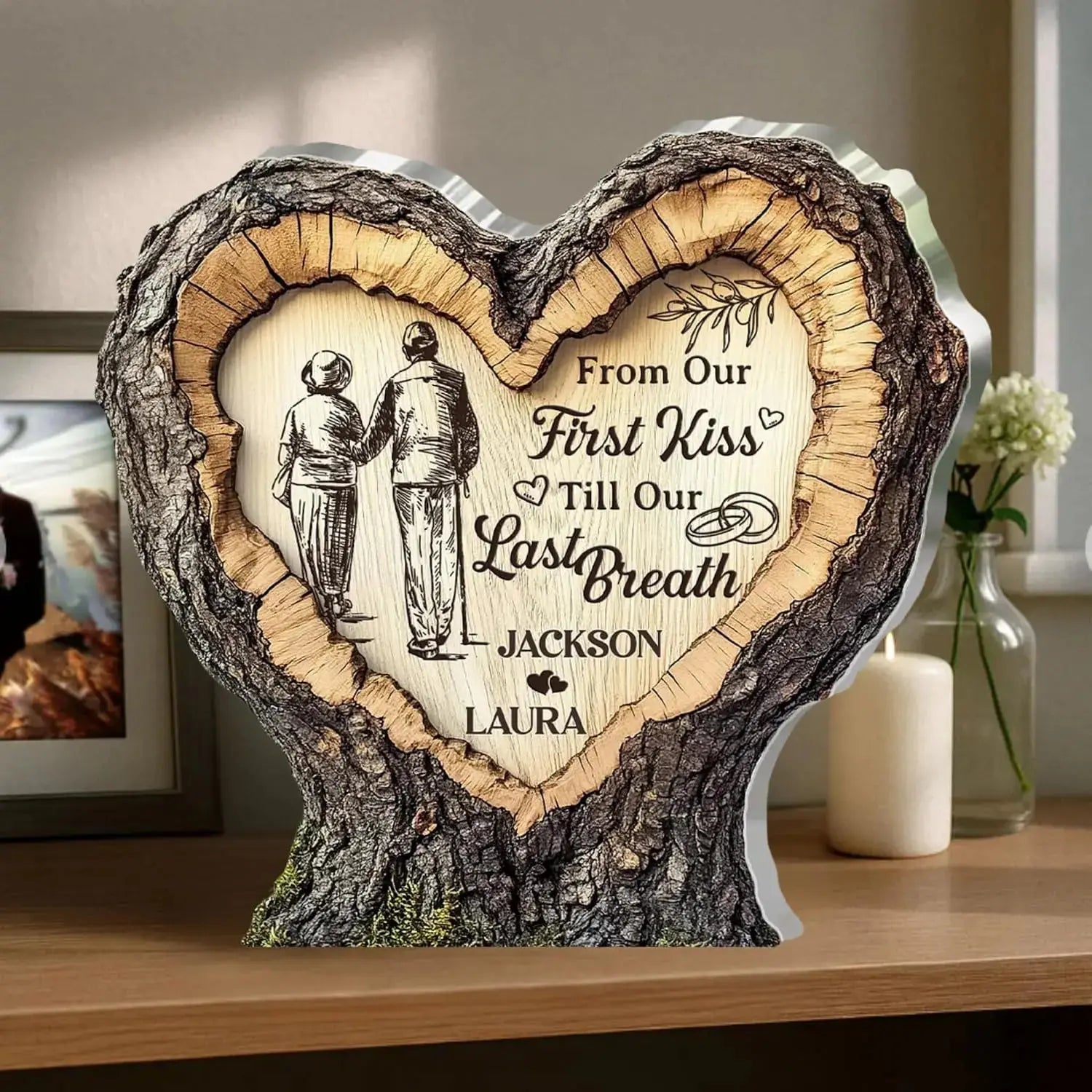 Together Until We Are Stars Personalized Acrylic Plaque