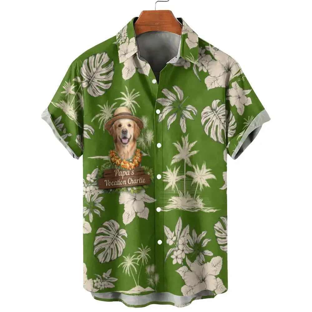 Tropical Holiday Beach Shirts - Personalized for Pet Lovers - Duconspace