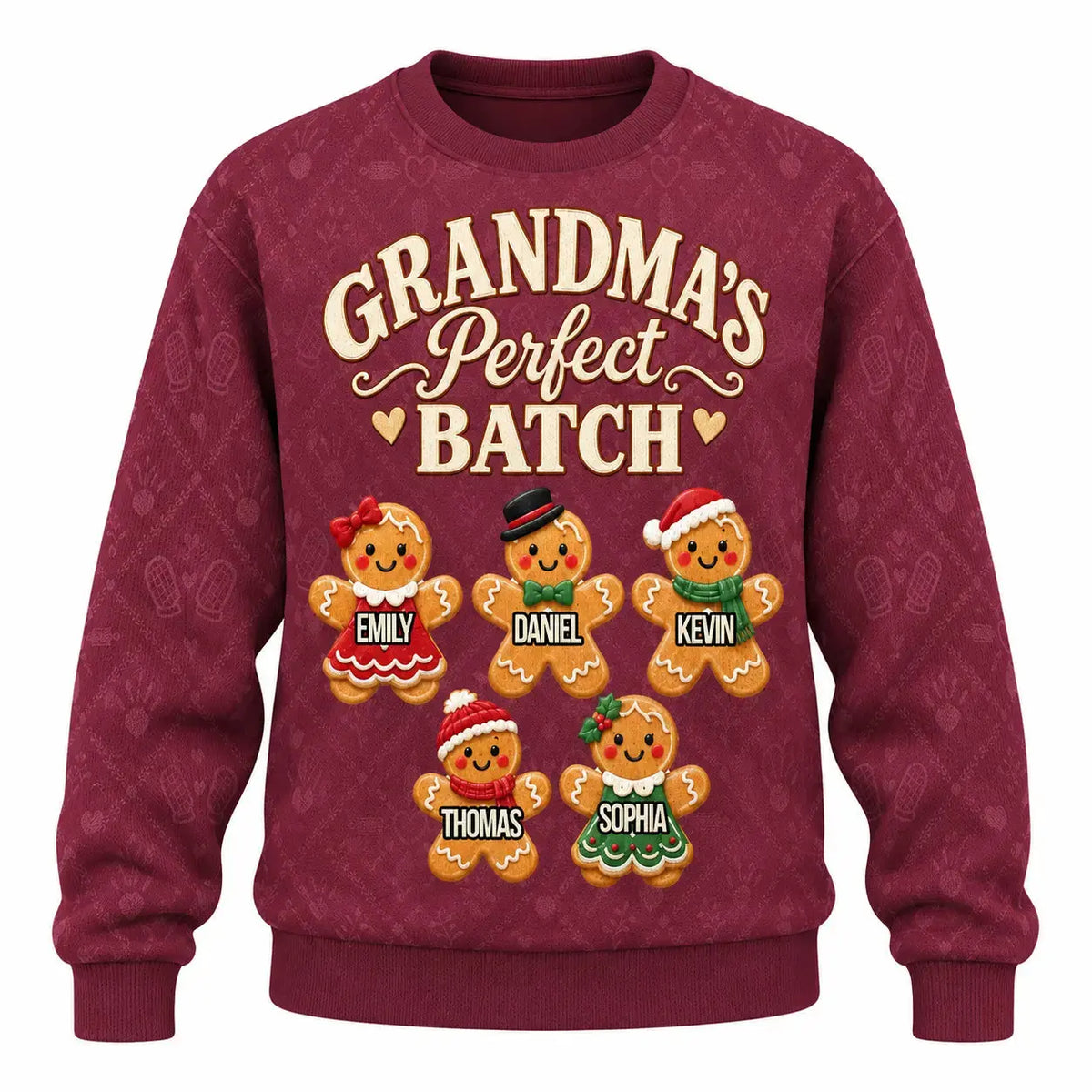 Ugly Sweater Grandma Grandpa Perfect Patch Christmas Gift Duconspace