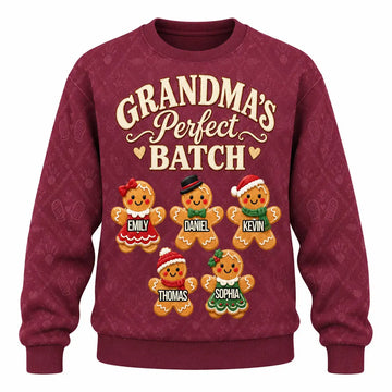 Ugly Sweater Grandma Grandpa Perfect Patch Christmas Gift Duconspace