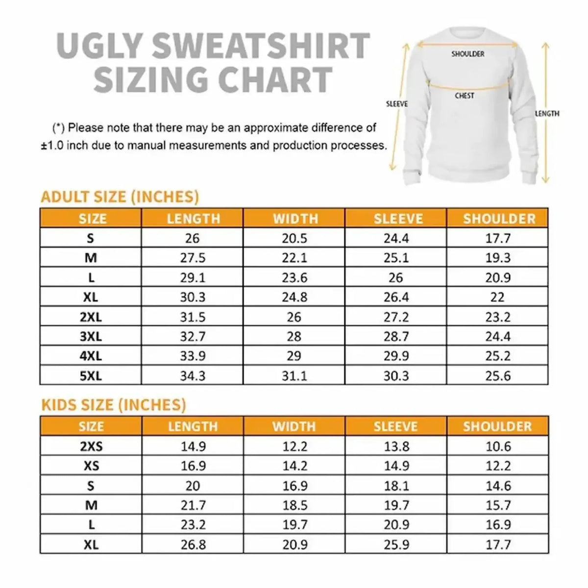 Ugly Sweater Grandma's Sweethearts Personalized Gift Duconspace