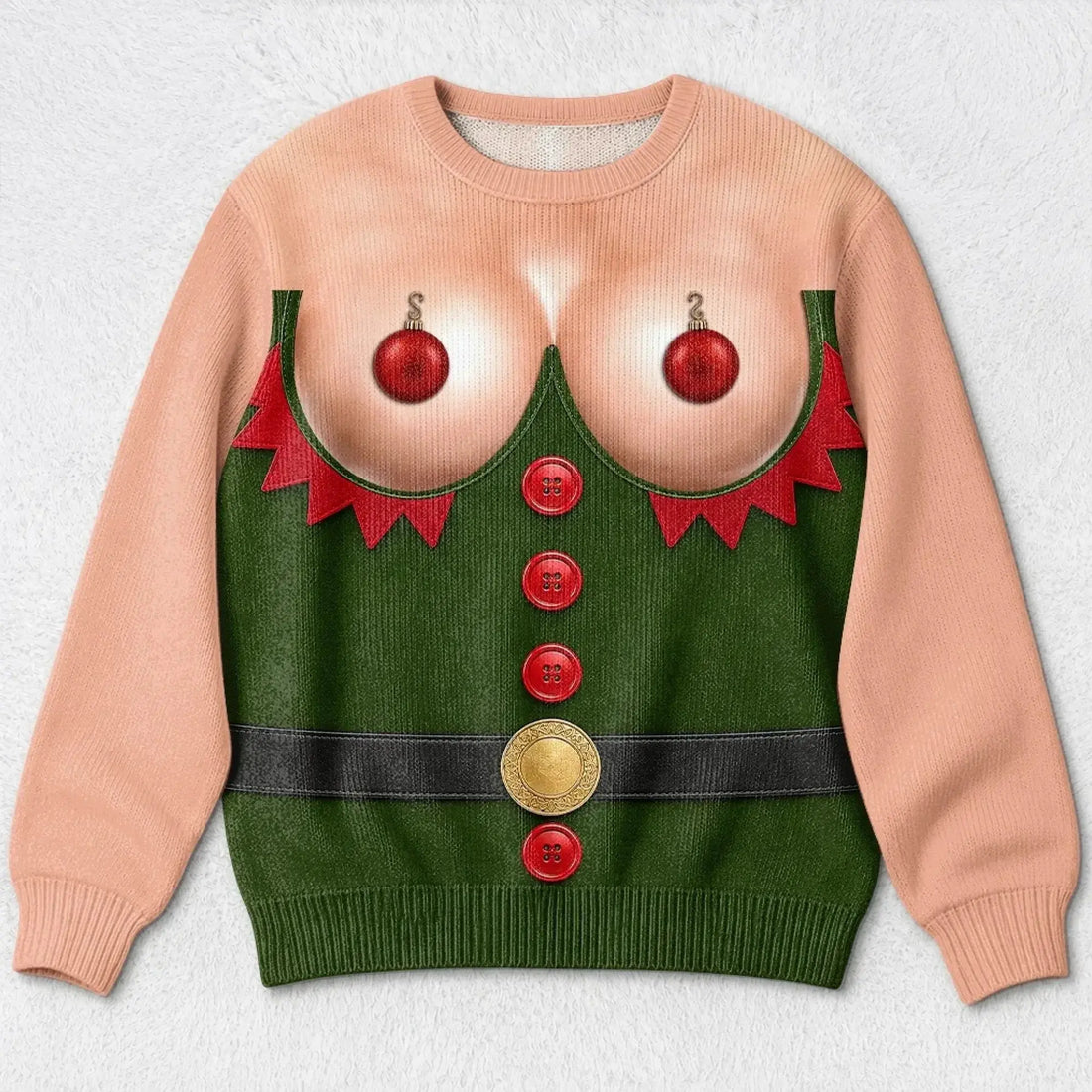 Ugly Sweater Santas Favorite Party Girl Funny Gift Duconspace