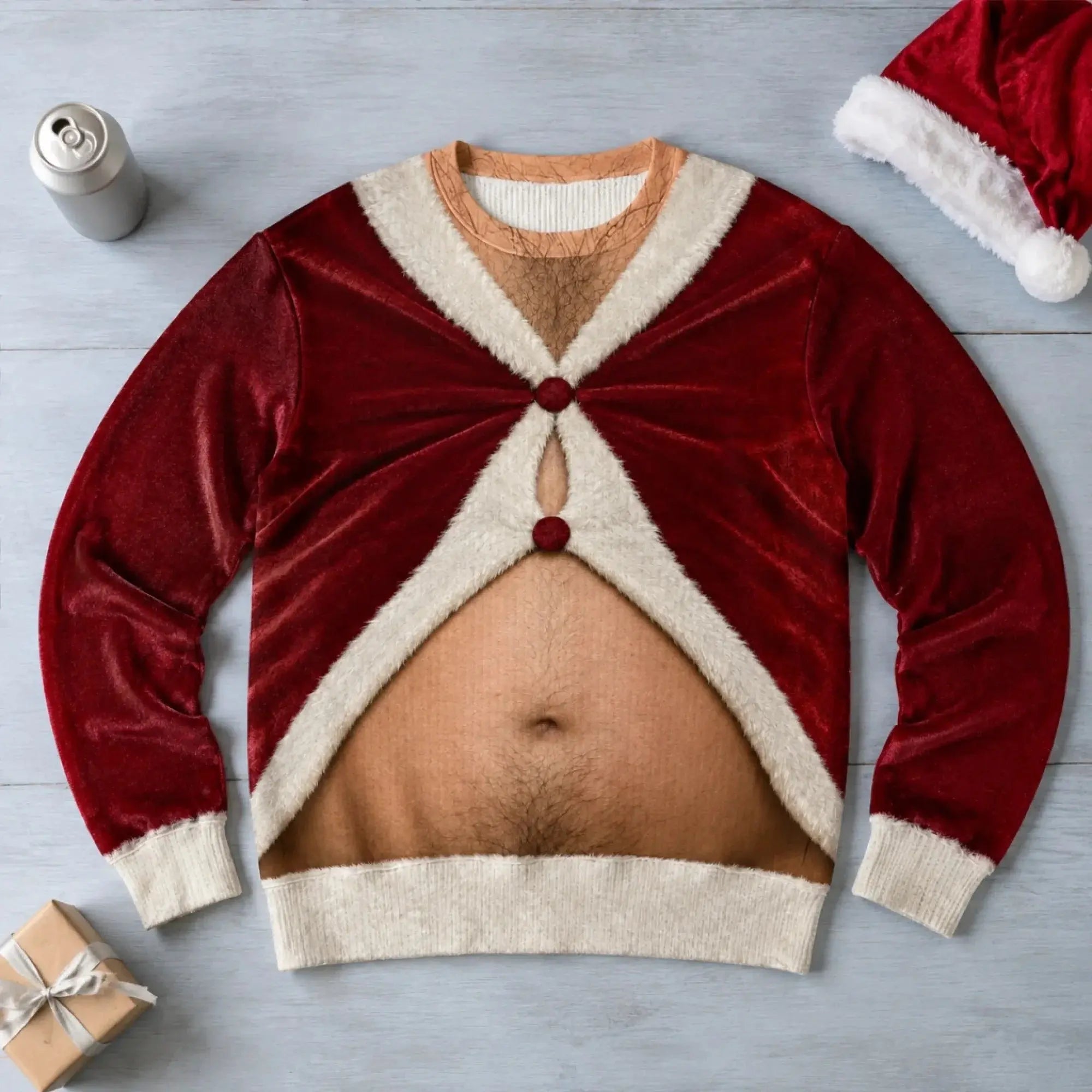Ugly Sweater Too Much Holiday Cheer Funny Christmas Gift Duconspace