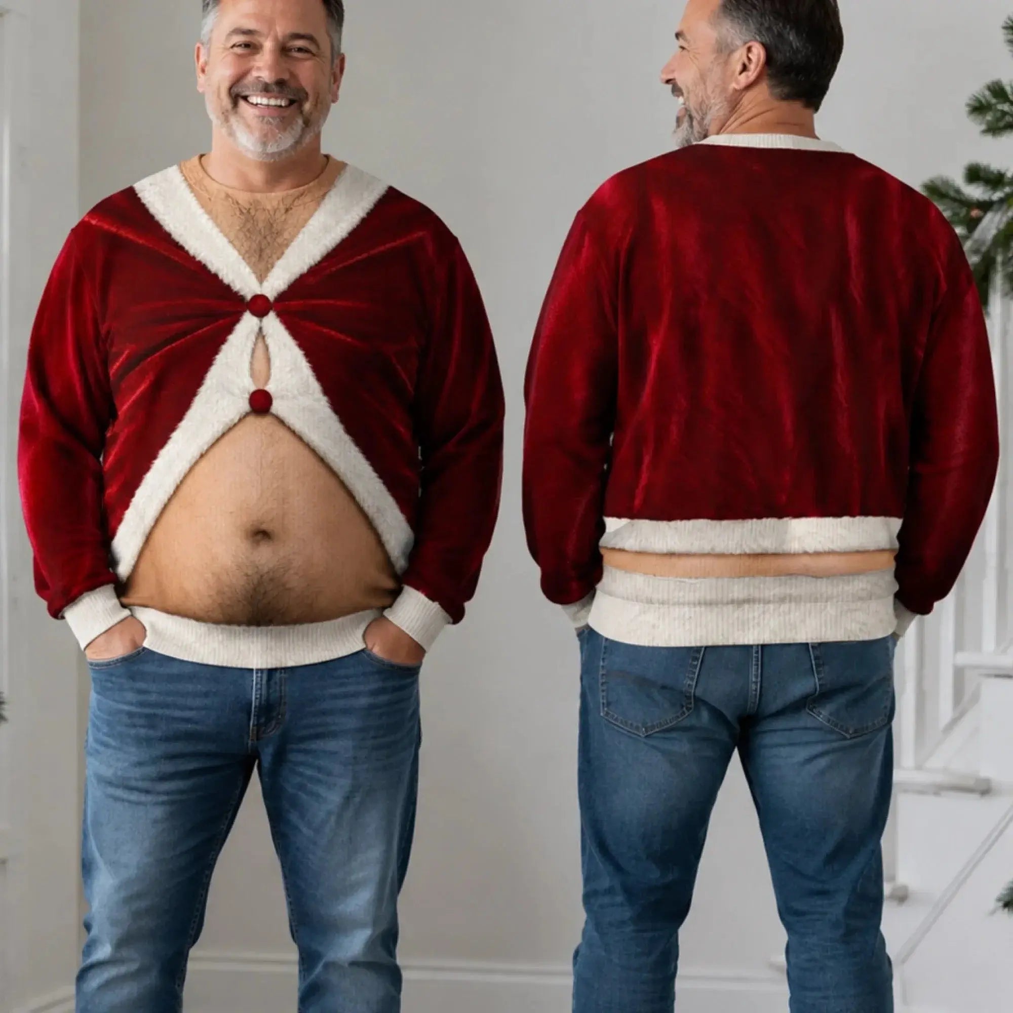 Ugly Sweater Too Much Holiday Cheer Funny Christmas Gift Duconspace