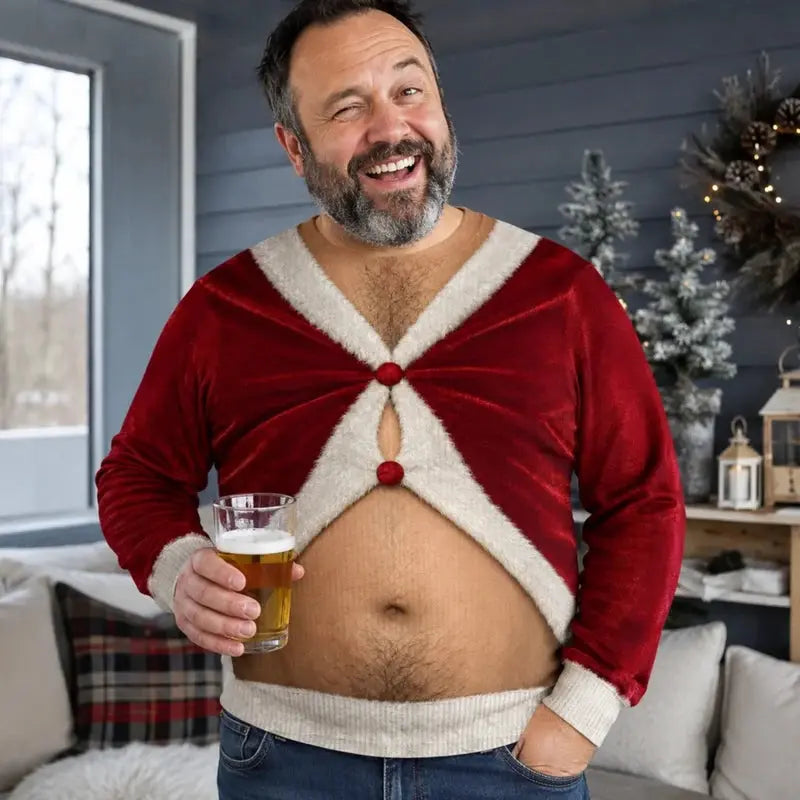 Ugly Sweater Too Much Holiday Cheer Funny Christmas Gift Duconspace