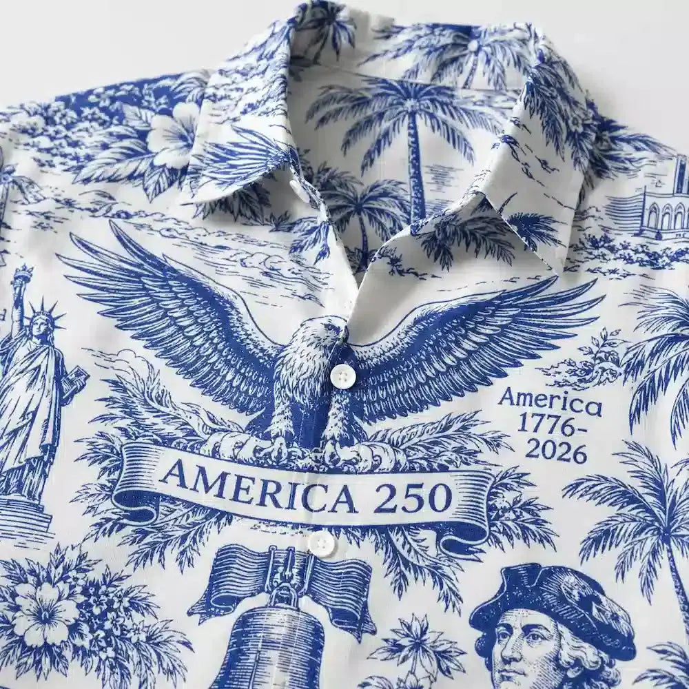 Usa Anniversary Hawaiian Shirt - Gift for 250th Celebration Duconspace