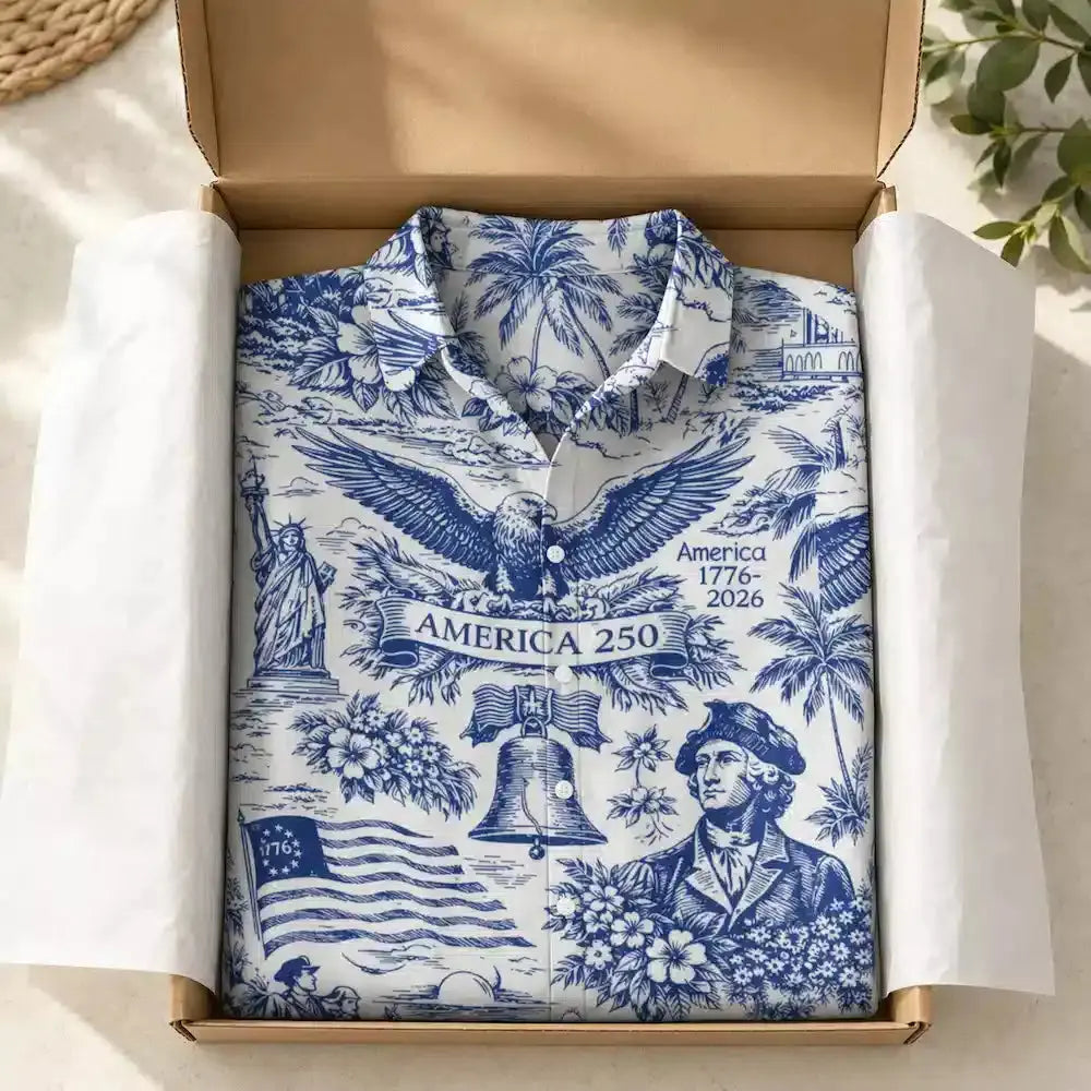 Usa Anniversary Hawaiian Shirt - Gift for 250th Celebration Duconspace