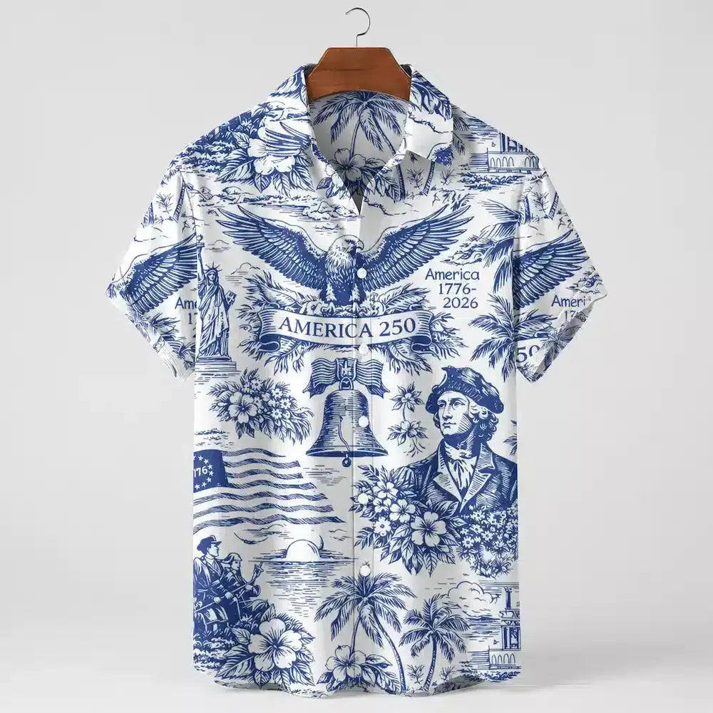 Usa Anniversary Hawaiian Shirt - Gift for 250th Celebration Duconspace