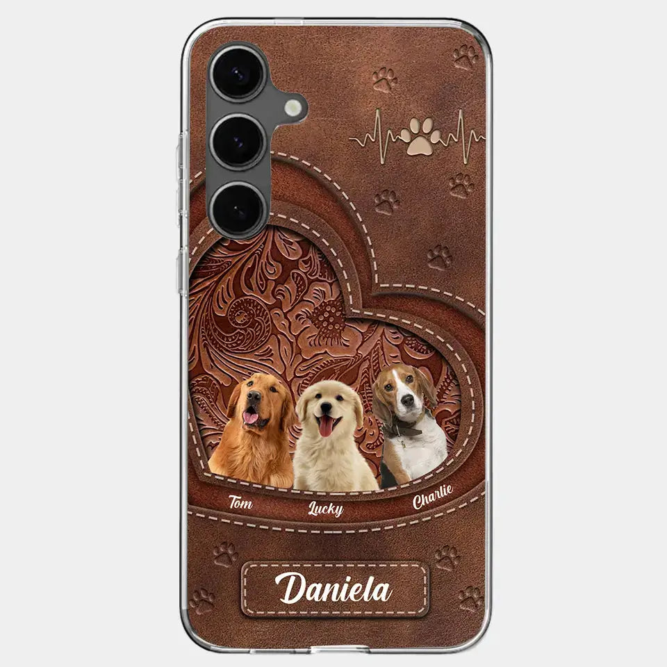 Your Pet, Your Style - Funny Custom Dog & Cat Photo Clear Phone Case, Personalized Gift for Pet Owners & Animal Lovers