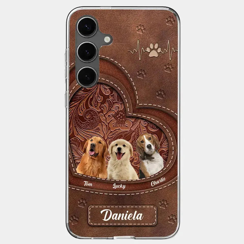 Your Pet, Your Style - Funny Custom Dog & Cat Photo Clear Phone Case, Personalized Gift for Pet Owners & Animal Lovers Ducon Space