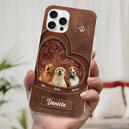 Your Pet, Your Style - Funny Custom Dog & Cat Photo Clear Phone Case, Personalized Gift for Pet Owners & Animal Lovers