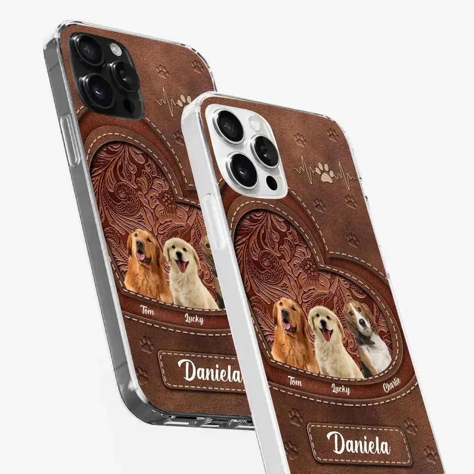 Your Pet, Your Style - Funny Custom Dog & Cat Photo Clear Phone Case, Personalized Gift for Pet Owners & Animal Lovers Ducon Space