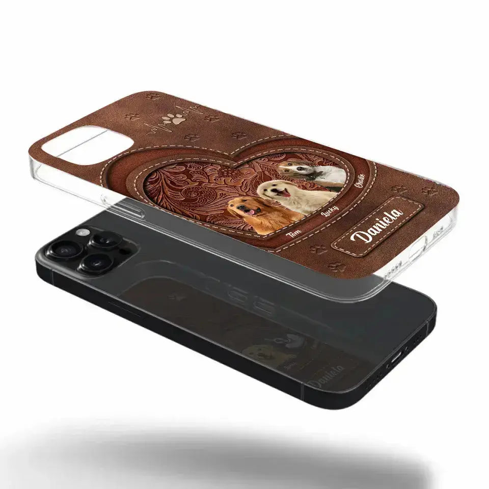 Your Pet, Your Style - Funny Custom Dog & Cat Photo Clear Phone Case, Personalized Gift for Pet Owners & Animal Lovers Ducon Space