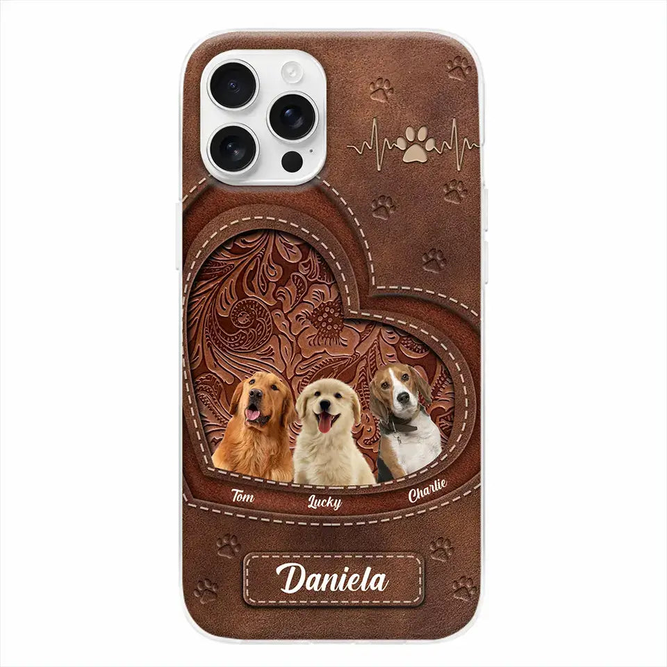 Your Pet, Your Style - Funny Custom Dog & Cat Photo Clear Phone Case, Personalized Gift for Pet Owners & Animal Lovers