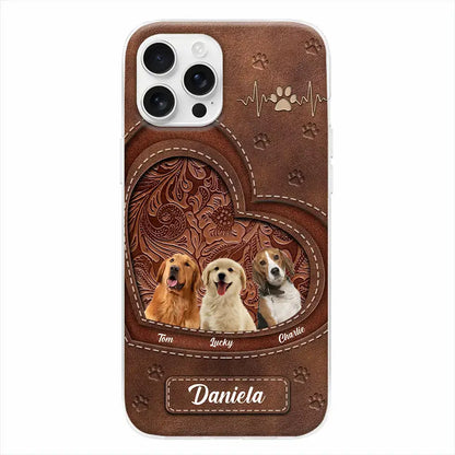 Your Pet, Your Style - Funny Custom Dog & Cat Photo Clear Phone Case, Personalized Gift for Pet Owners & Animal Lovers
