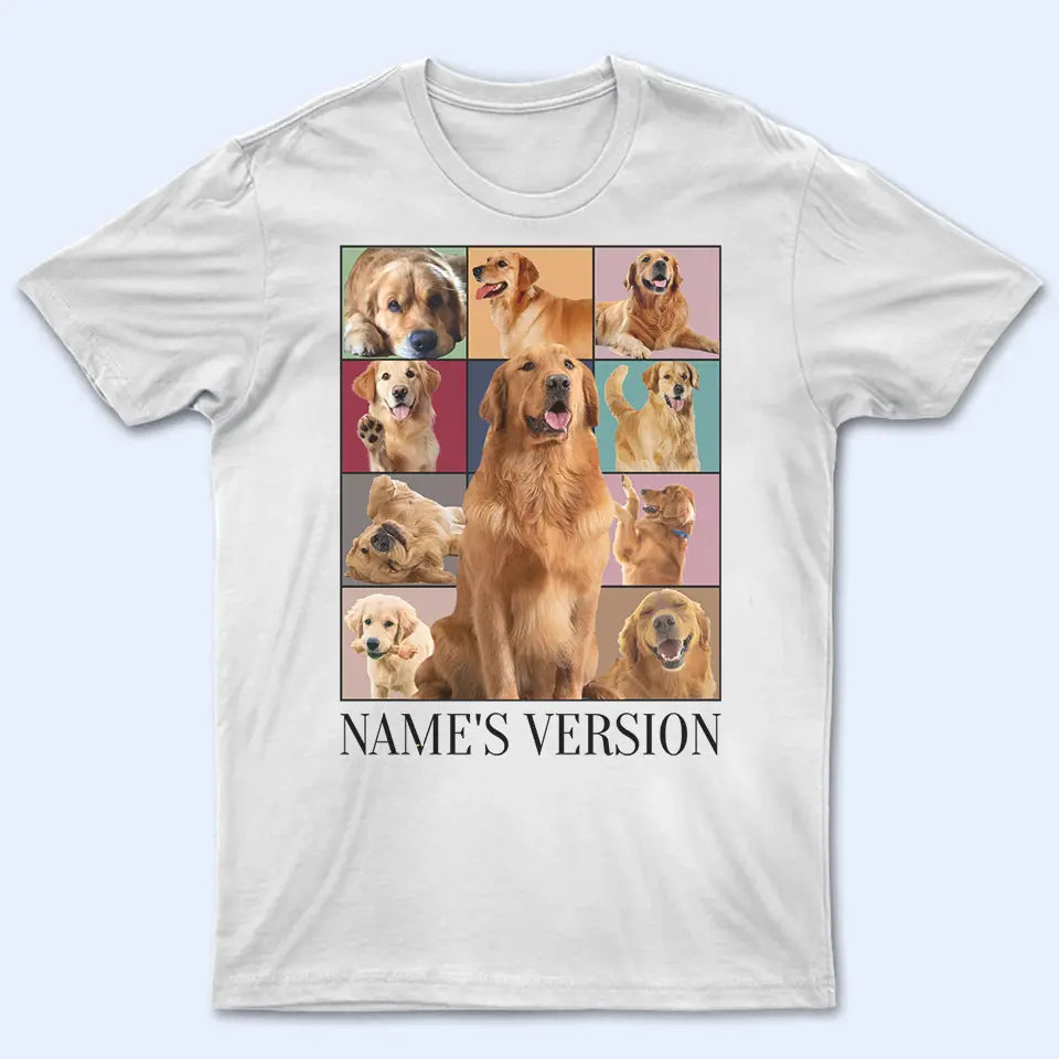 Your Dog’s Version of Style - Custom Pet Portrait Shirt, Personalized Gift for Dog Lovers