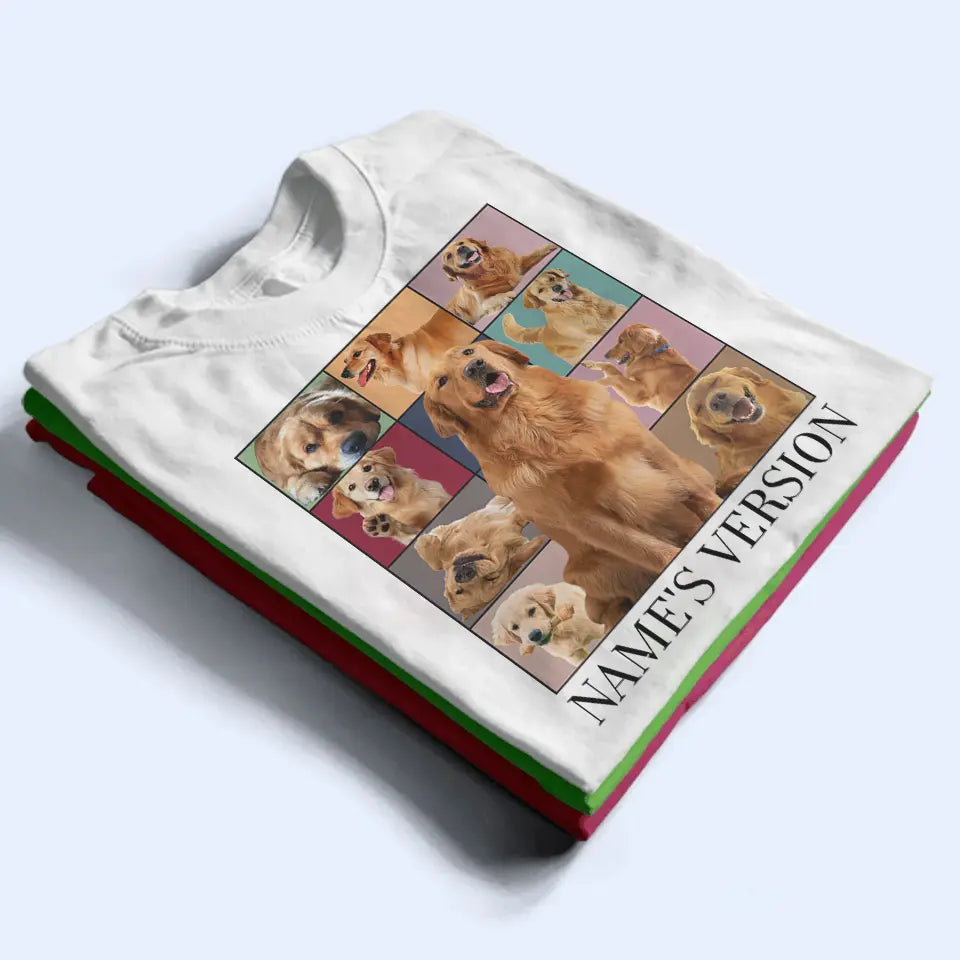 Your Dog’s Version of Style - Custom Pet Portrait Shirt, Personalized Gift for Dog Lovers