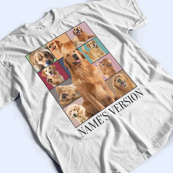 Your Dog’s Version of Style - Custom Pet Portrait Shirt, Personalized Gift for Dog Lovers