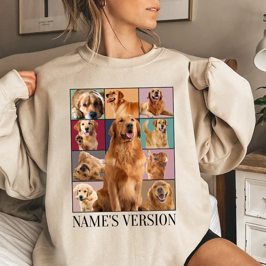 Your Dog’s Version of Style - Custom Pet Portrait Sweatshirt & Hoodie, Personalized Gift for Dog Lovers