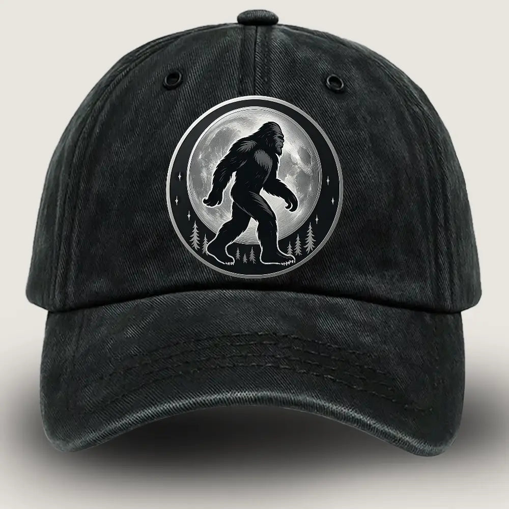 [#1] Bigfoot Moon Walk Cap – Cool Sasquatch Baseball Hat for All
